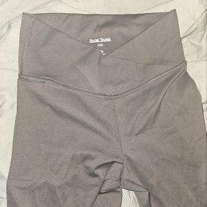 social tourist grey flared leggings